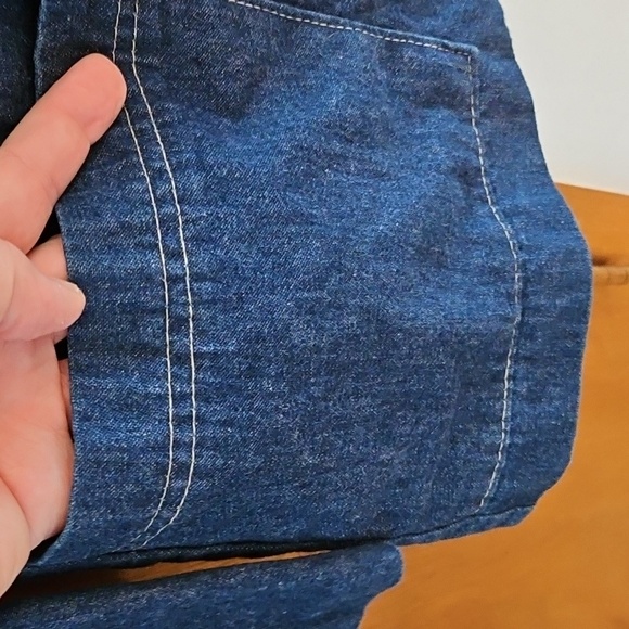 Vintage Alfred Dunner Denim Blazer Jacket - Picture 10 of 12